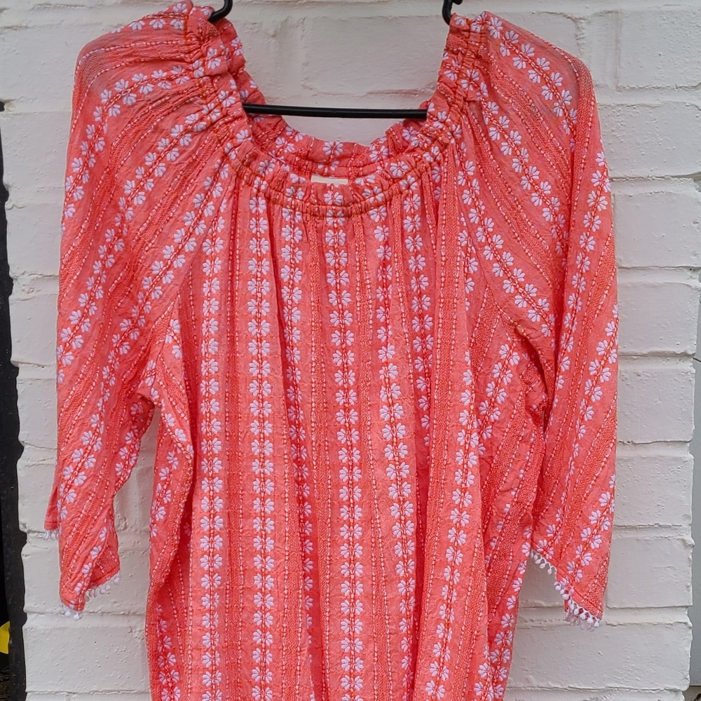 Westbound Orange Blouse